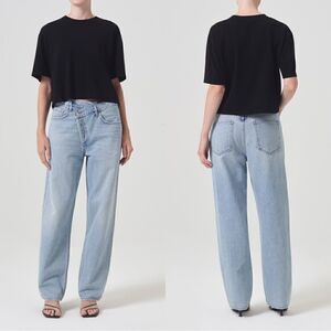 AGOLDE CRISS CROSS UPSIZED JEAN